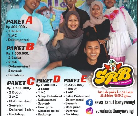 harga paket badut banyuwangi