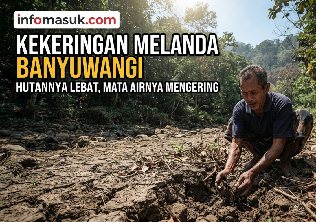 DAMPAK KEMARAU, AIR BERSIH MULAI DI DISTRIBUSIKAN OLEH PEMKAB BANYUWANGI